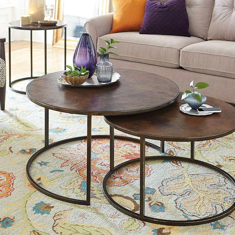 Sanford Round End Table 553918