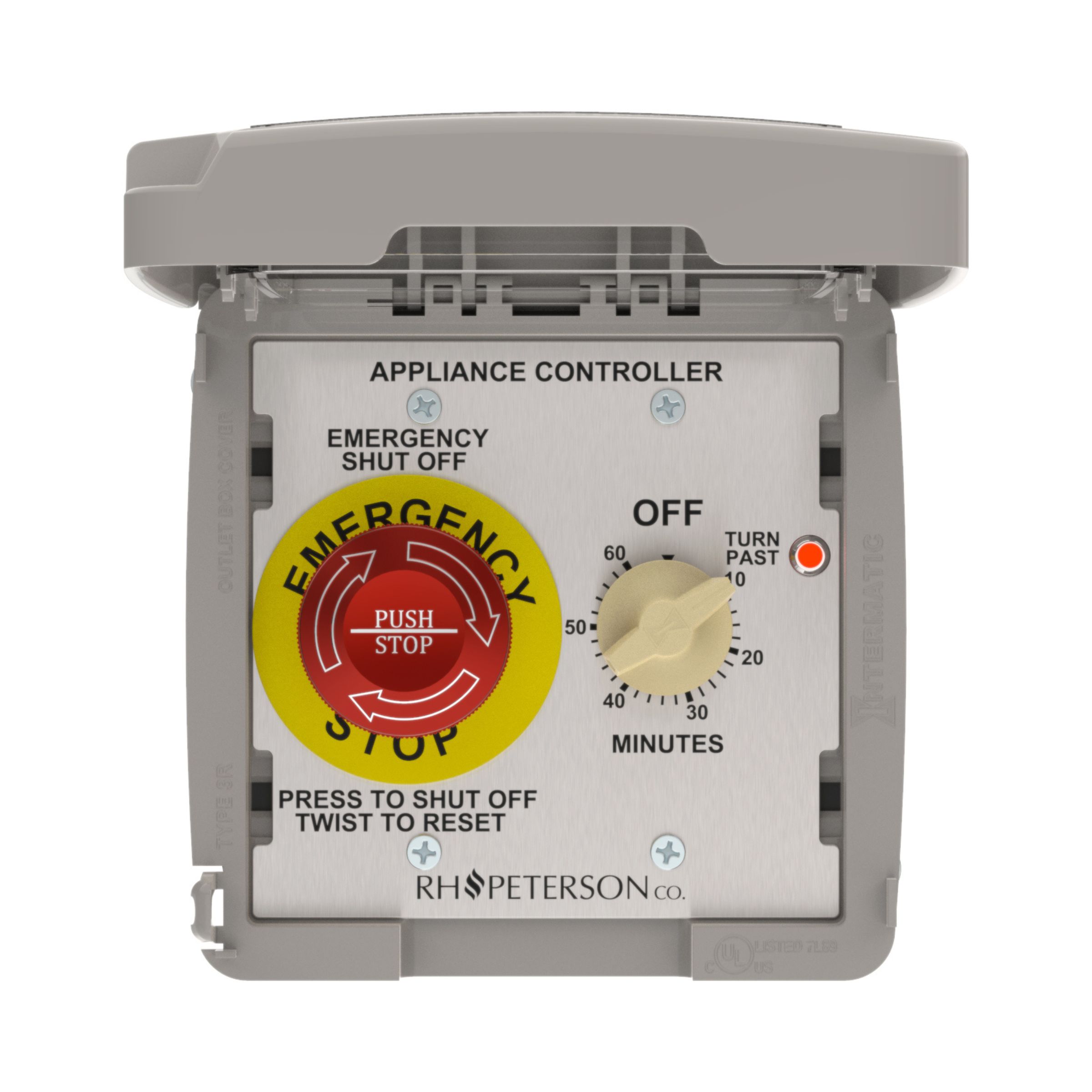 110v Commercial Emergency Stop & Electric Timer 5550110E