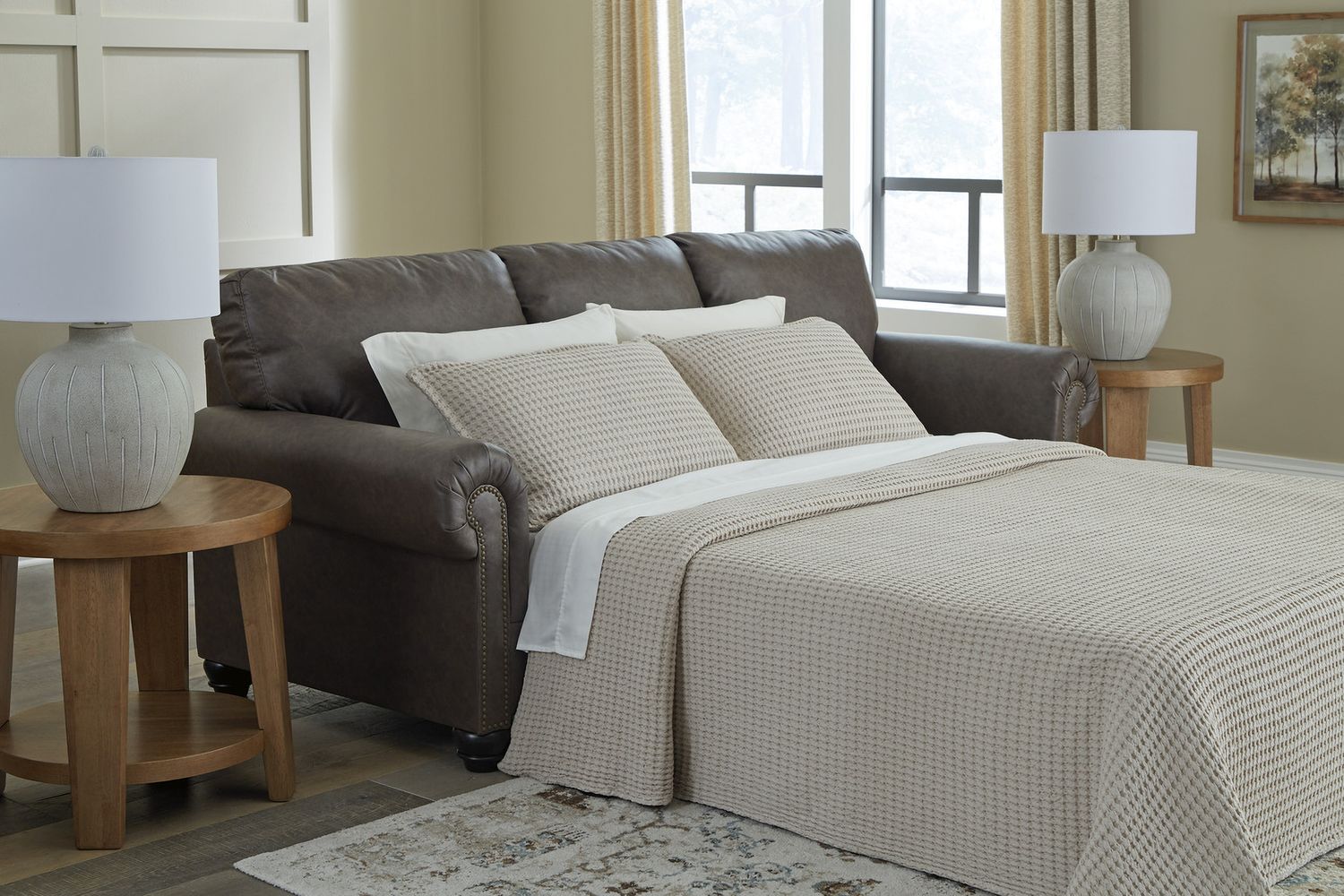 Roxmere Queen Sofa Sleeper In Umber 5550339