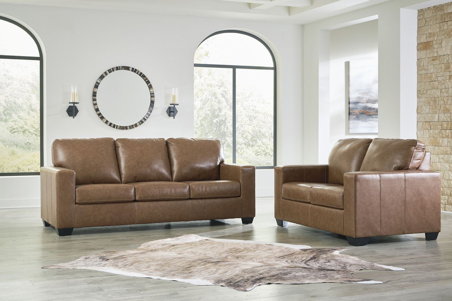 Bolsena Sofa In Caramel 5560338