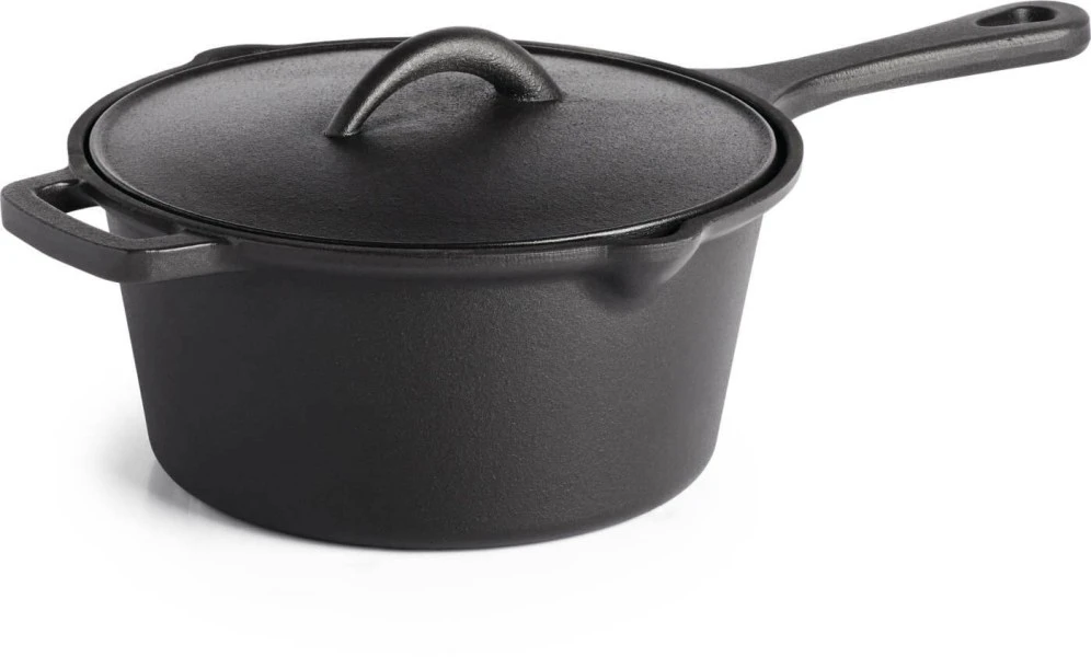 Cast Iron Sauce Pan with Lid 56051