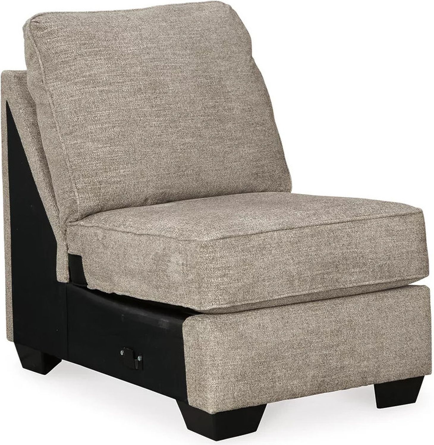 Bovarian Armless Chair In Stone 5610346