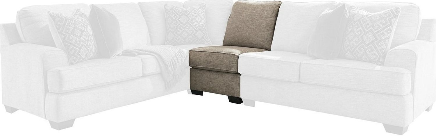 Bovarian Armless Chair In Stone 5610346