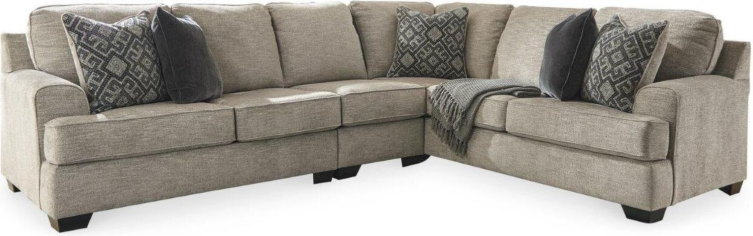 Bovarian 3-Piece RAF Sectional In Stone 56103S2