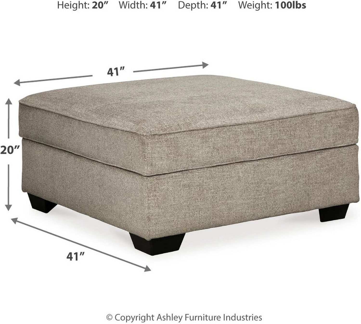 Bovarian 3-Piece RAF Sectional In Stone 56103S2