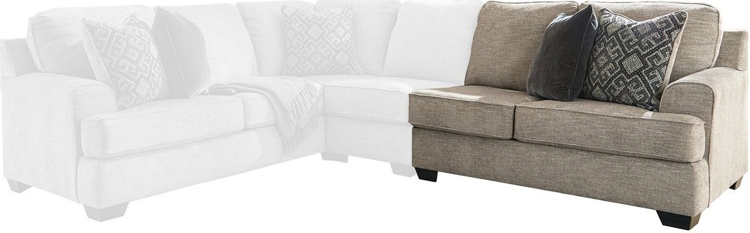 Bovarian 2-Piece LAF Sectional In Stone 56103S3