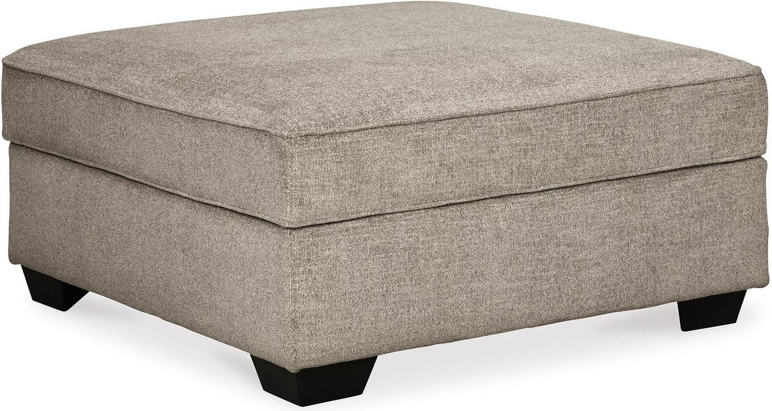 Bovarian 2-Piece Sectional with Ottoman In Stone 56103U1