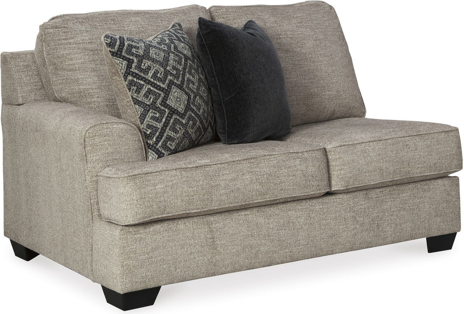 Bovarian 2-Piece Sectional with Ottoman In Stone 56103U1