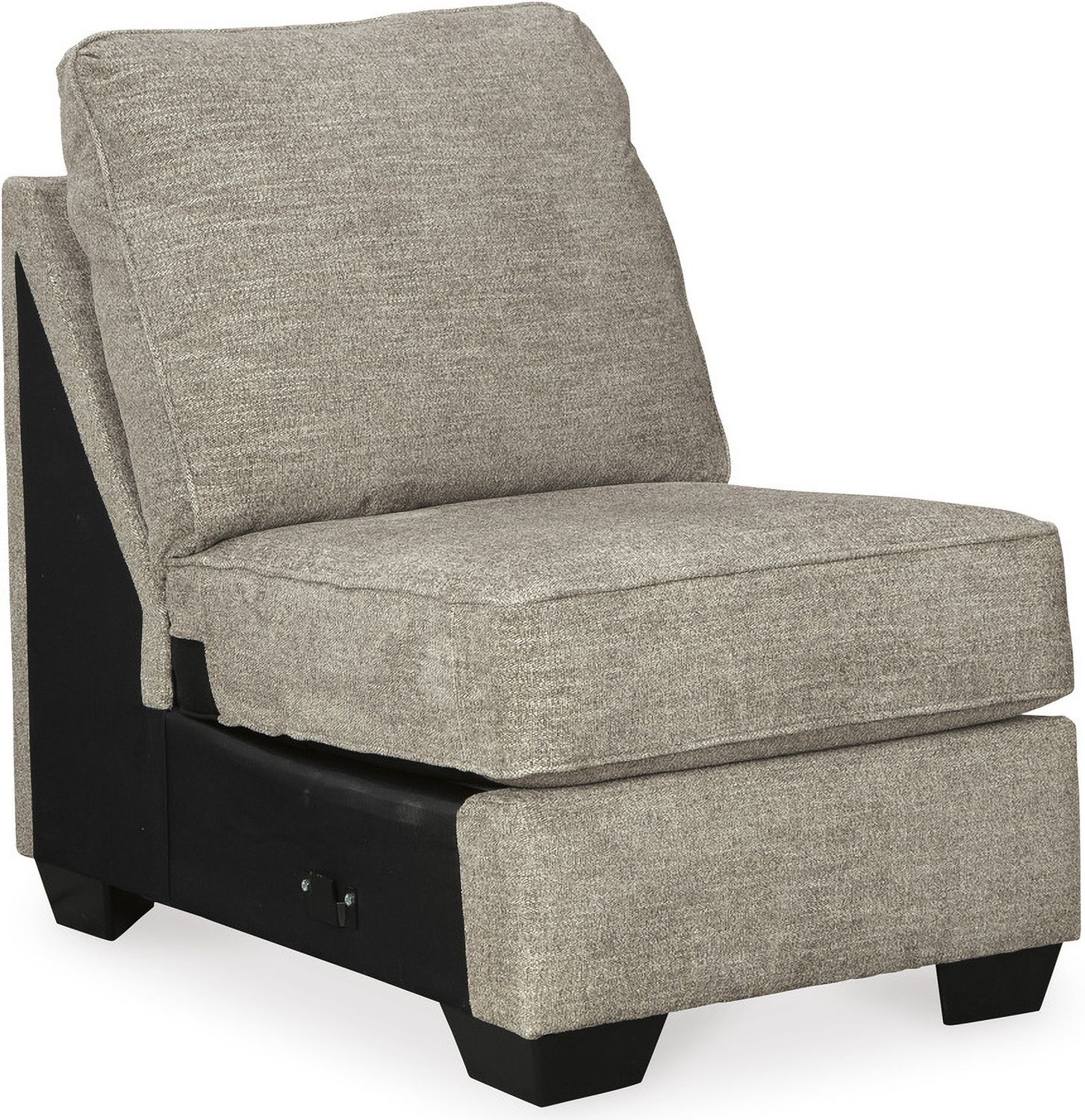 Bovarian 3-Piece Sectional with Ottoman In Stone 56103U2