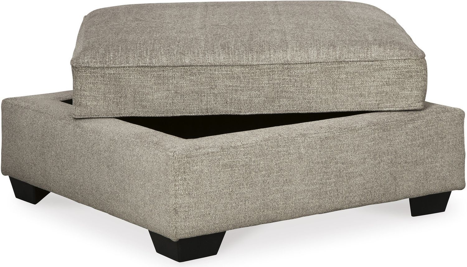 Bovarian 3-Piece Sectional with Ottoman In Stone 56103U2