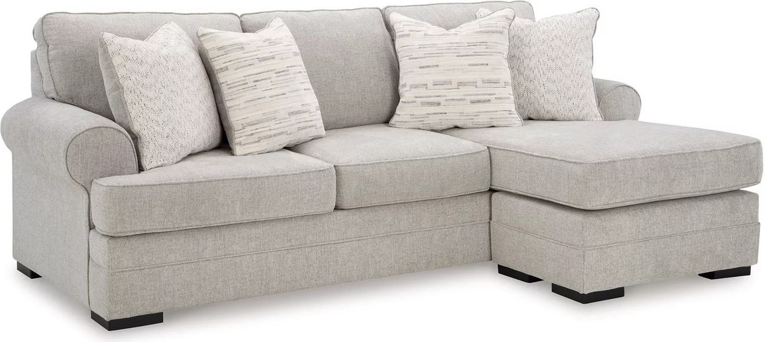 Eastonbridge Sofa Chaise In Shadow 5660318
