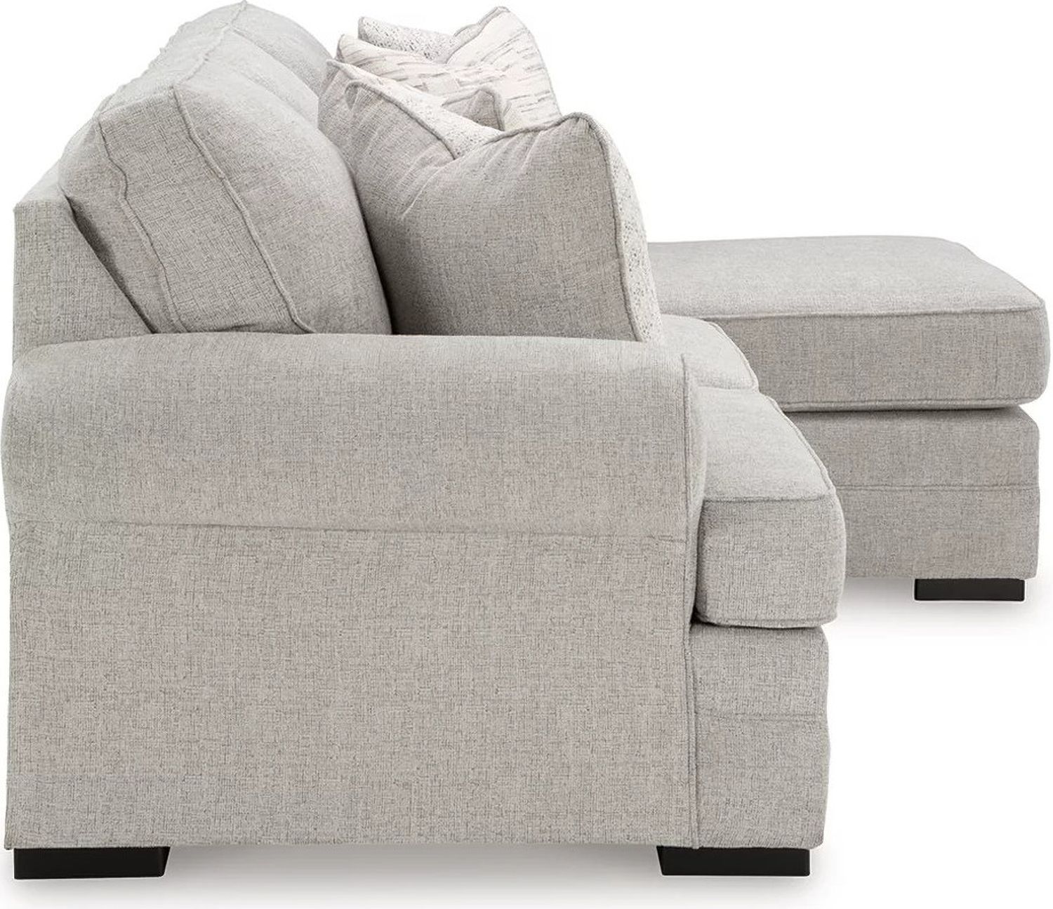 Eastonbridge Sofa Chaise In Shadow 5660318