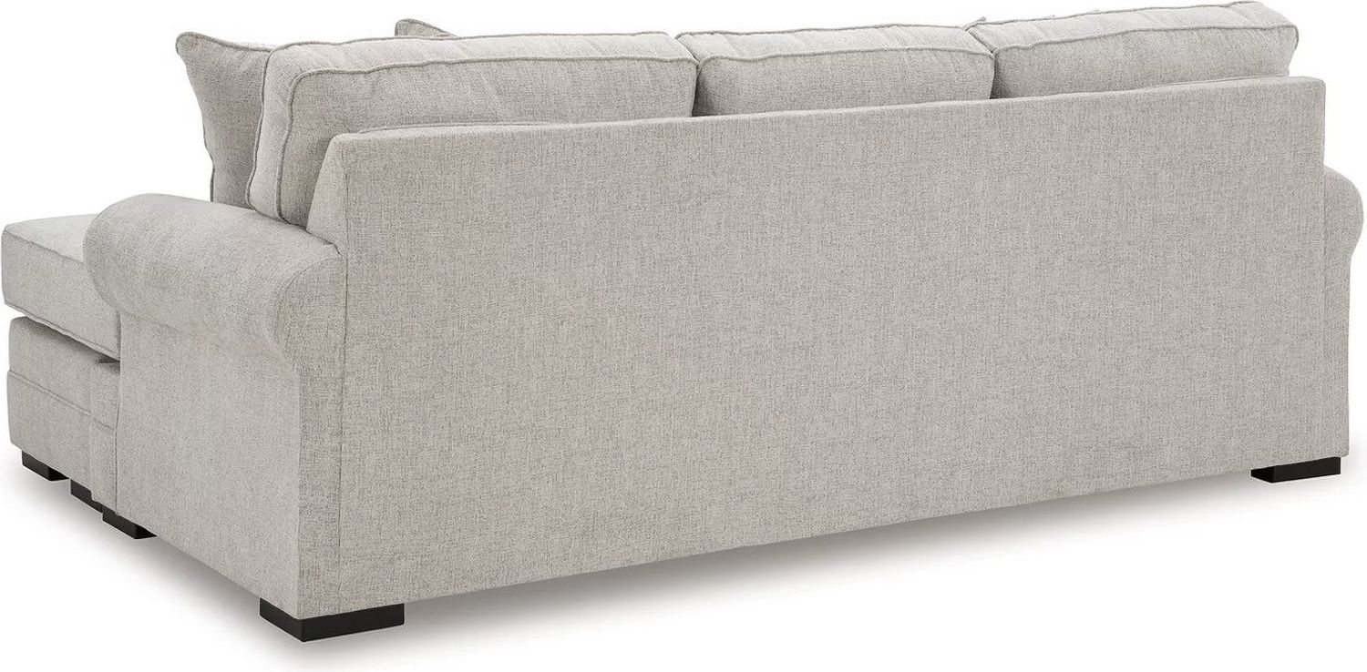 Eastonbridge Sofa Chaise In Shadow 5660318