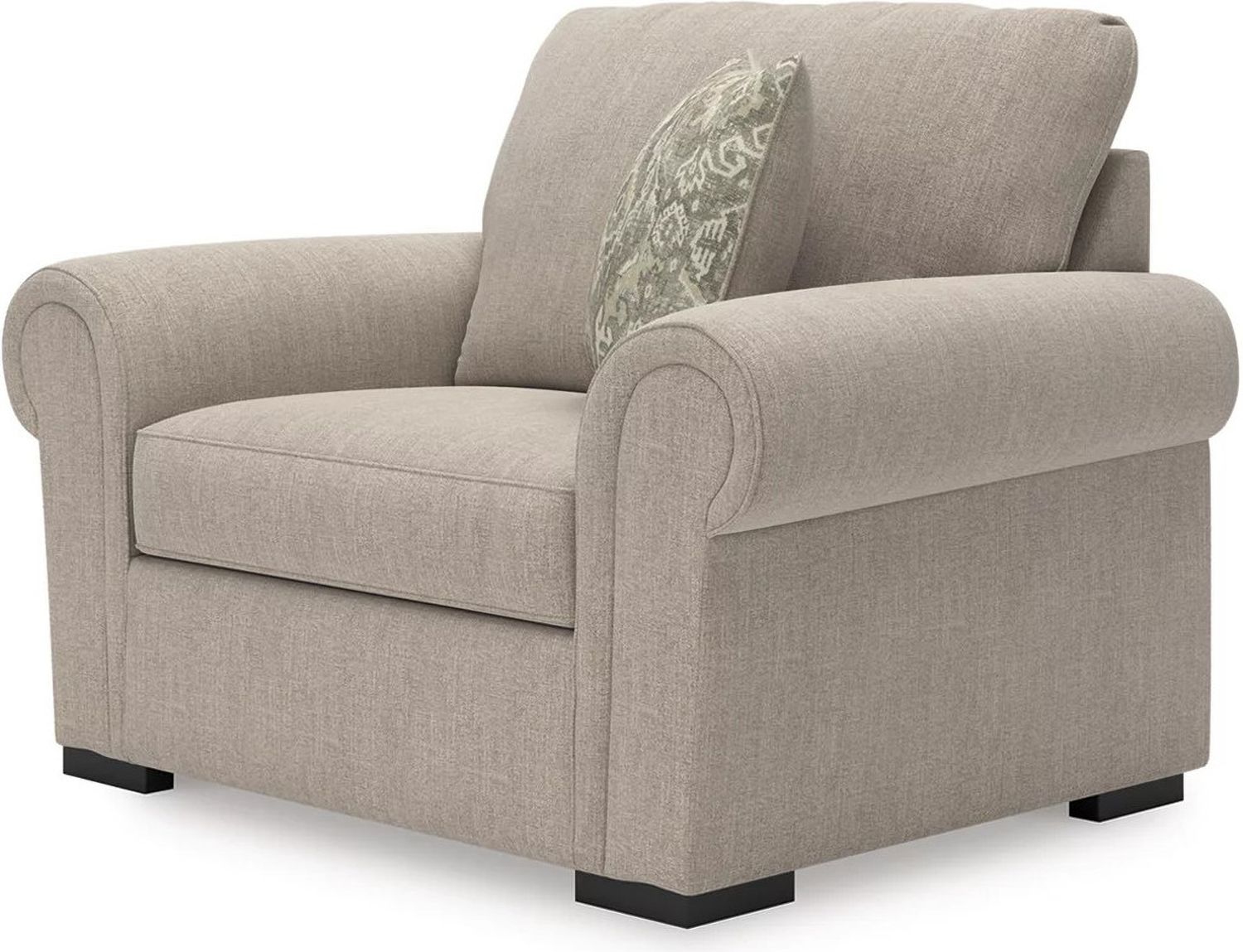 Sararose Oversized Chair In Heather 5710223