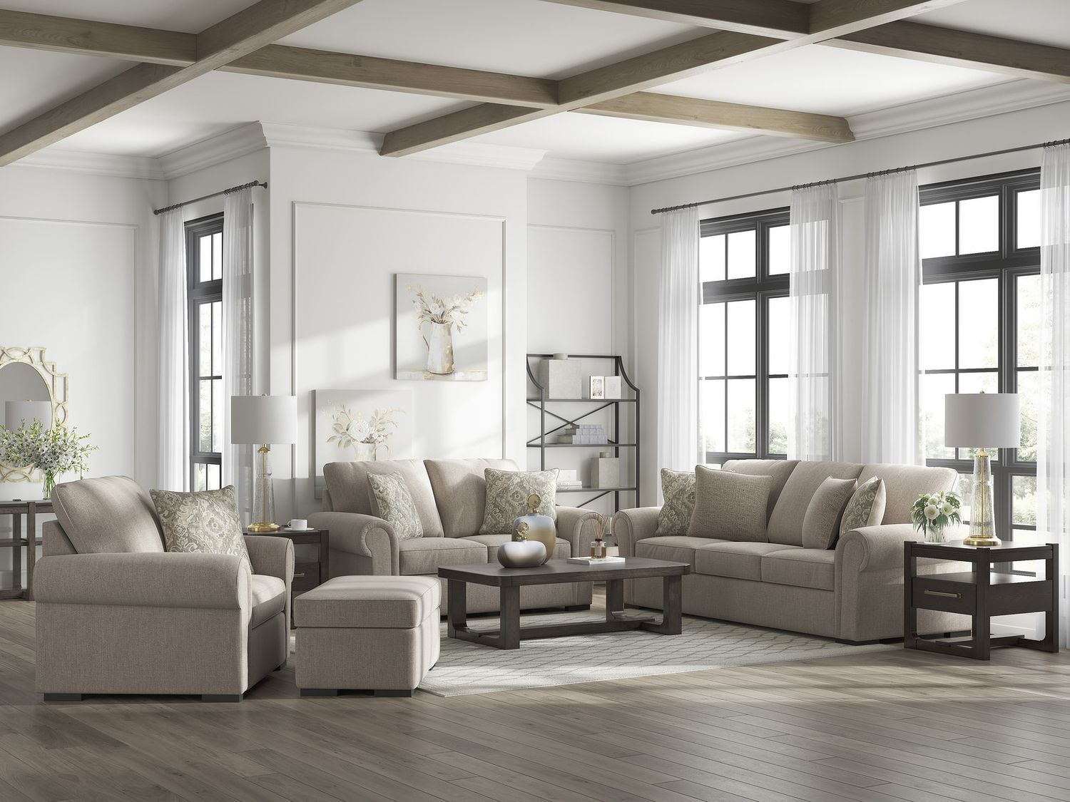 Sararose Sofa In Heather 5710238