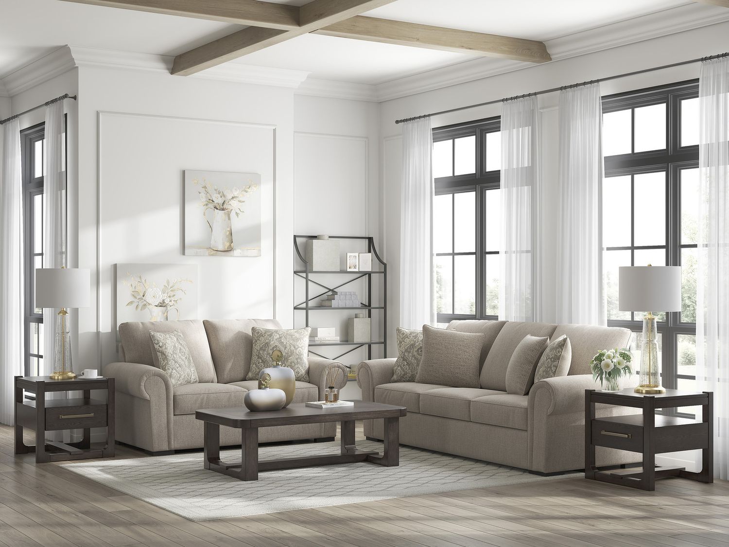 Sararose Sofa In Heather 5710238