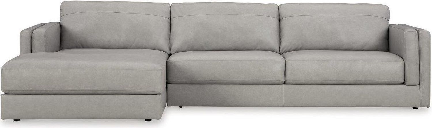 Amiata 2-Piece LAF Sectional with Chaise In Glacier 57404S1