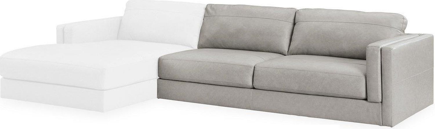 Amiata 2-Piece LAF Sectional with Chaise In Glacier 57404S1