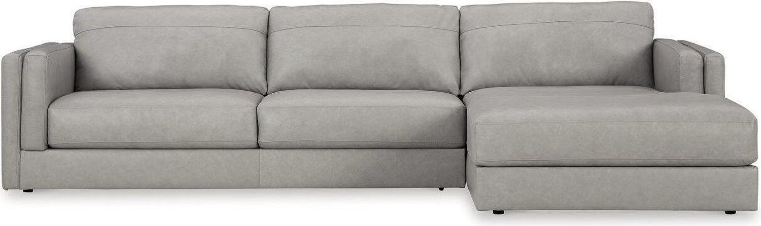 Amiata 2-Piece RAF Sectional with Chaise In Glacier 57404S2
