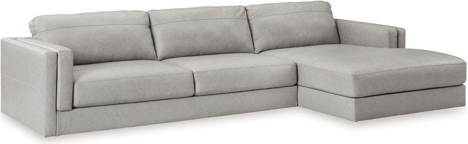 Amiata 2-Piece RAF Sectional with Chaise In Glacier 57404S2