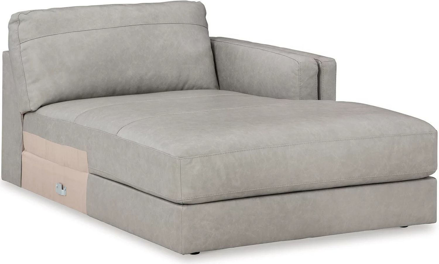 Amiata 2-Piece Sectional with Chaise and Ottoman In Glacier 57404U1