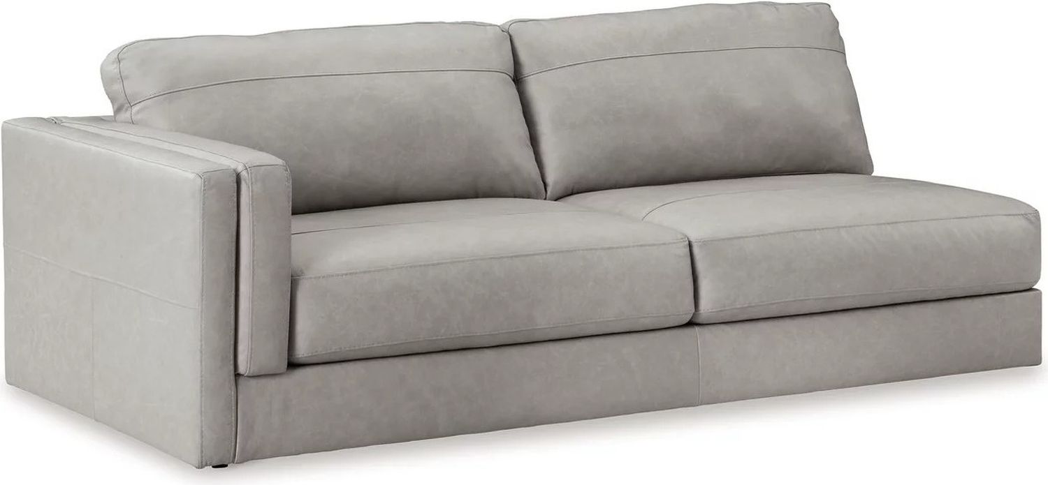 Amiata 2-Piece Sectional with Chaise and Ottoman In Glacier 57404U1