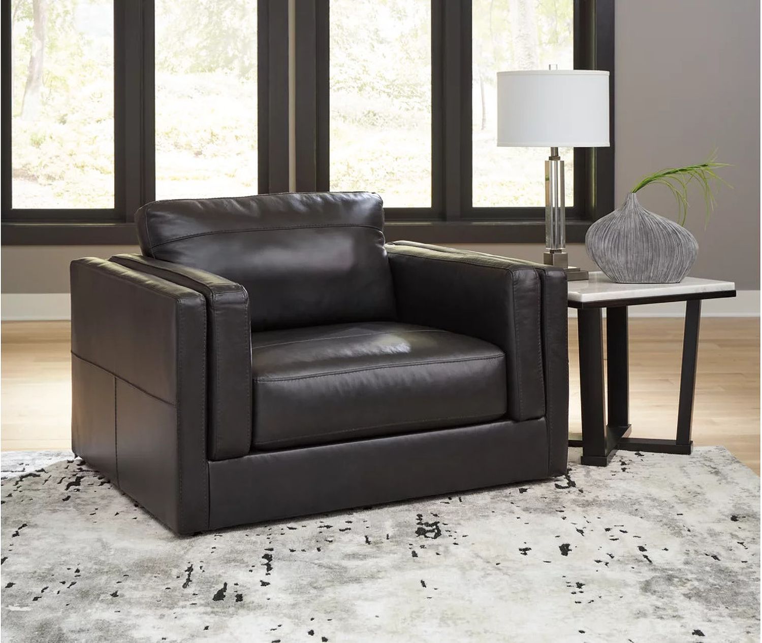 Amiata Chair and a Half In Onyx 5740523