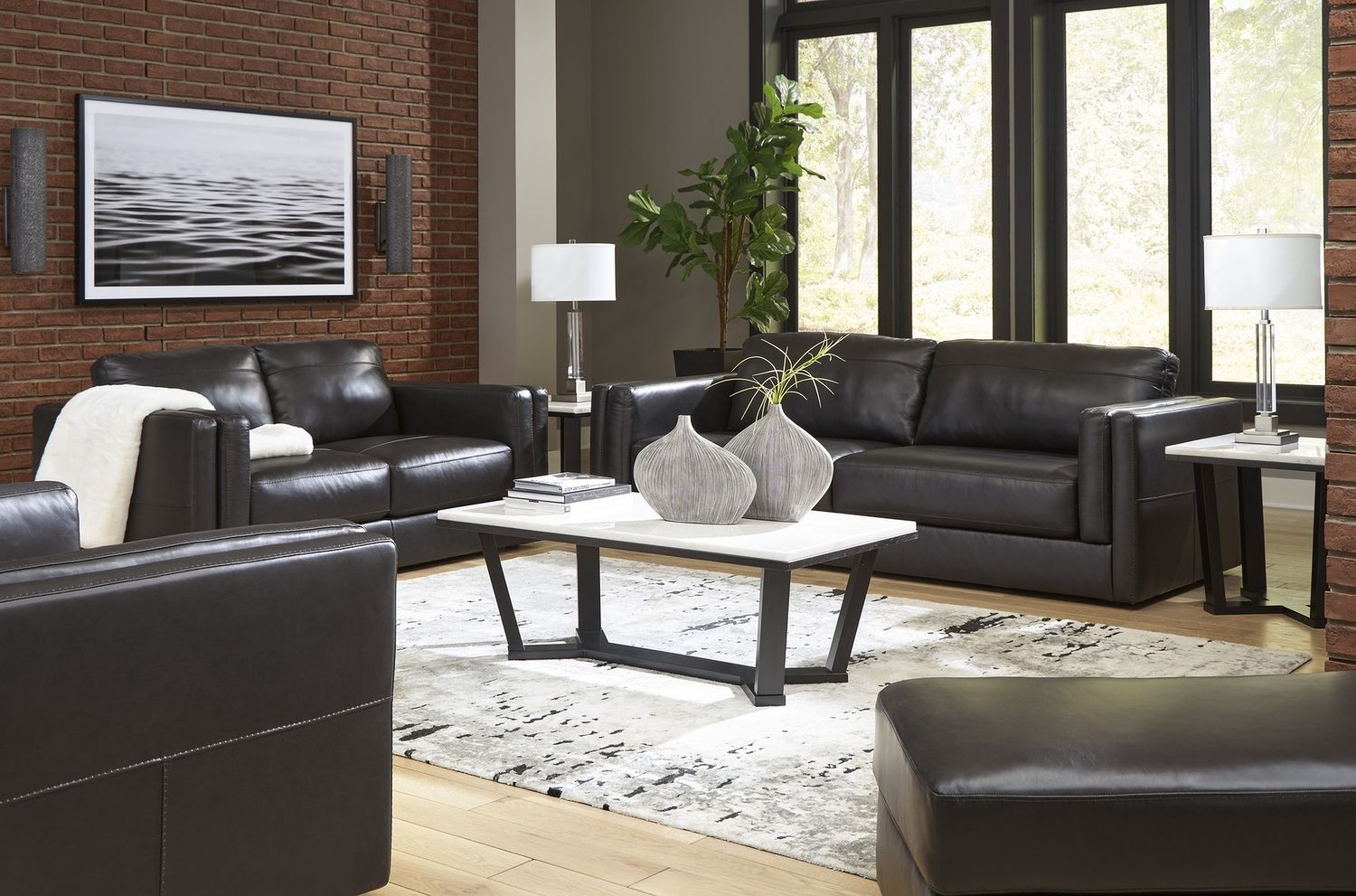 Amiata Chair and a Half In Onyx 5740523