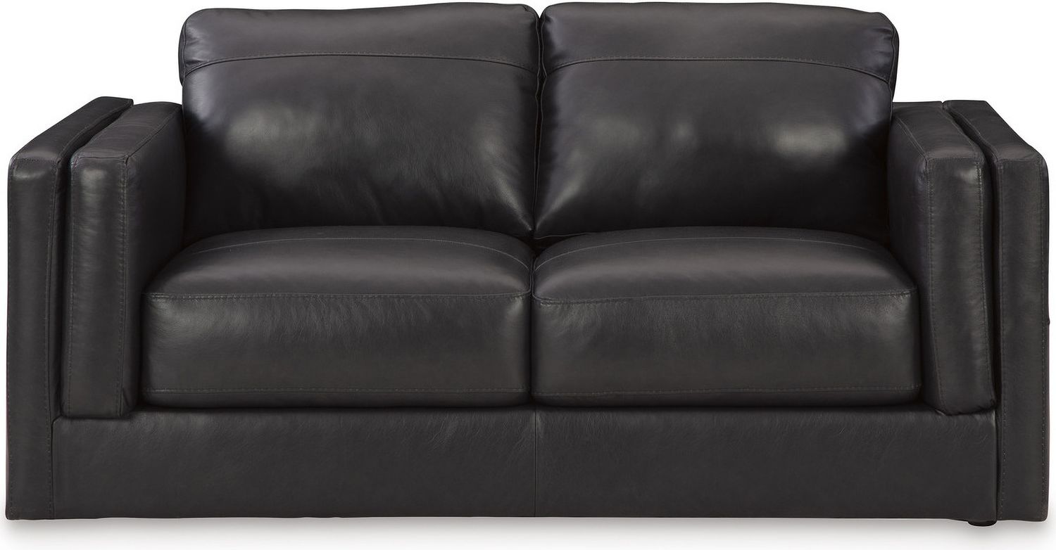 Amiata Loveseat In Onyx 5740535