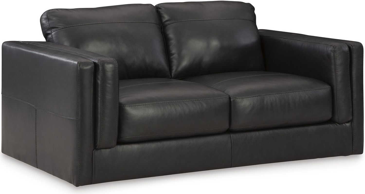 Amiata Loveseat In Onyx 5740535