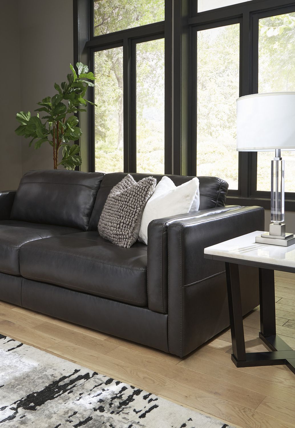 Amiata Sofa In Onyx 5740538