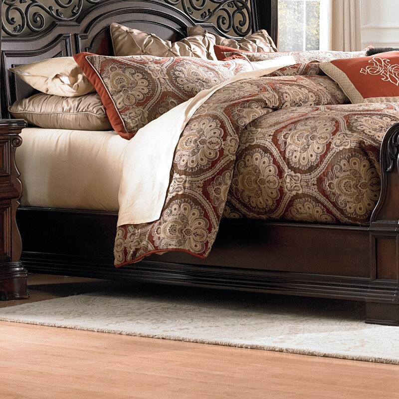 Arbor Place Sleigh Bed Rails 575BR90