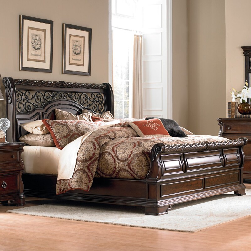 Arbor Place King California Sleigh Bed 575BRKCS