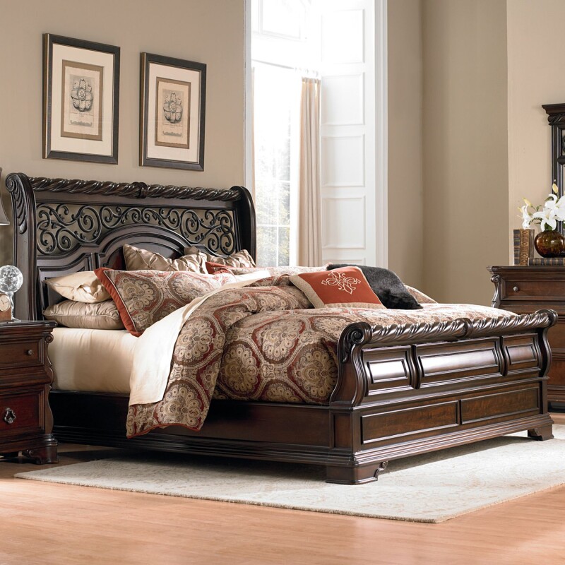 Arbor Place Queen Sleigh Bed 575BRQSL