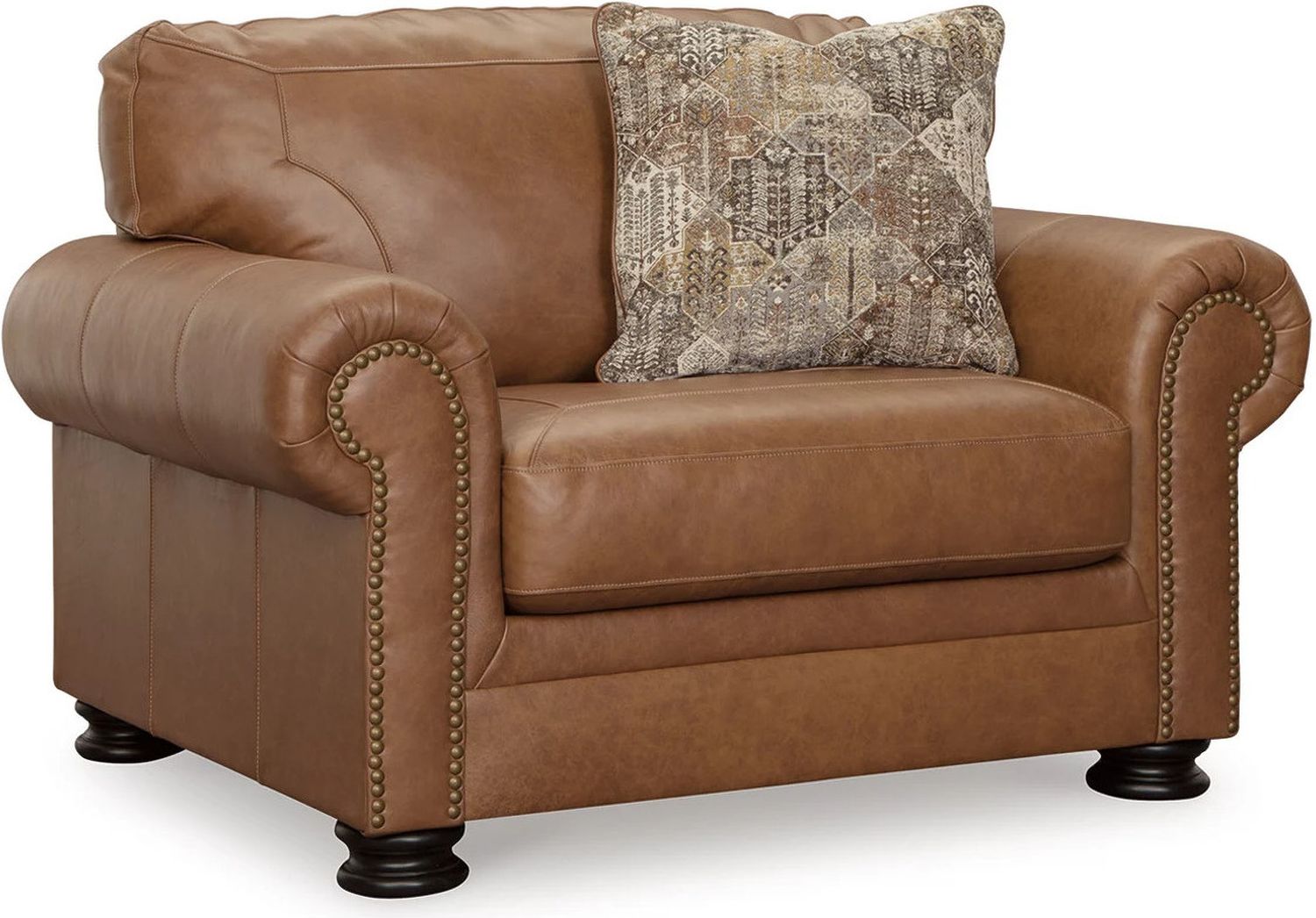 Carianna Chair And A Half In Caramel 5760423