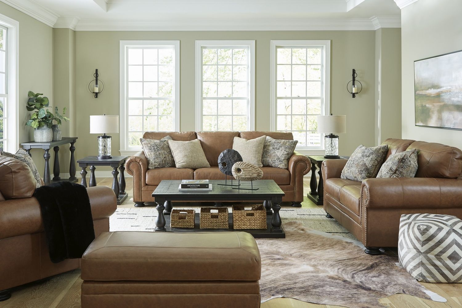 Carianna Chair And A Half In Caramel 5760423