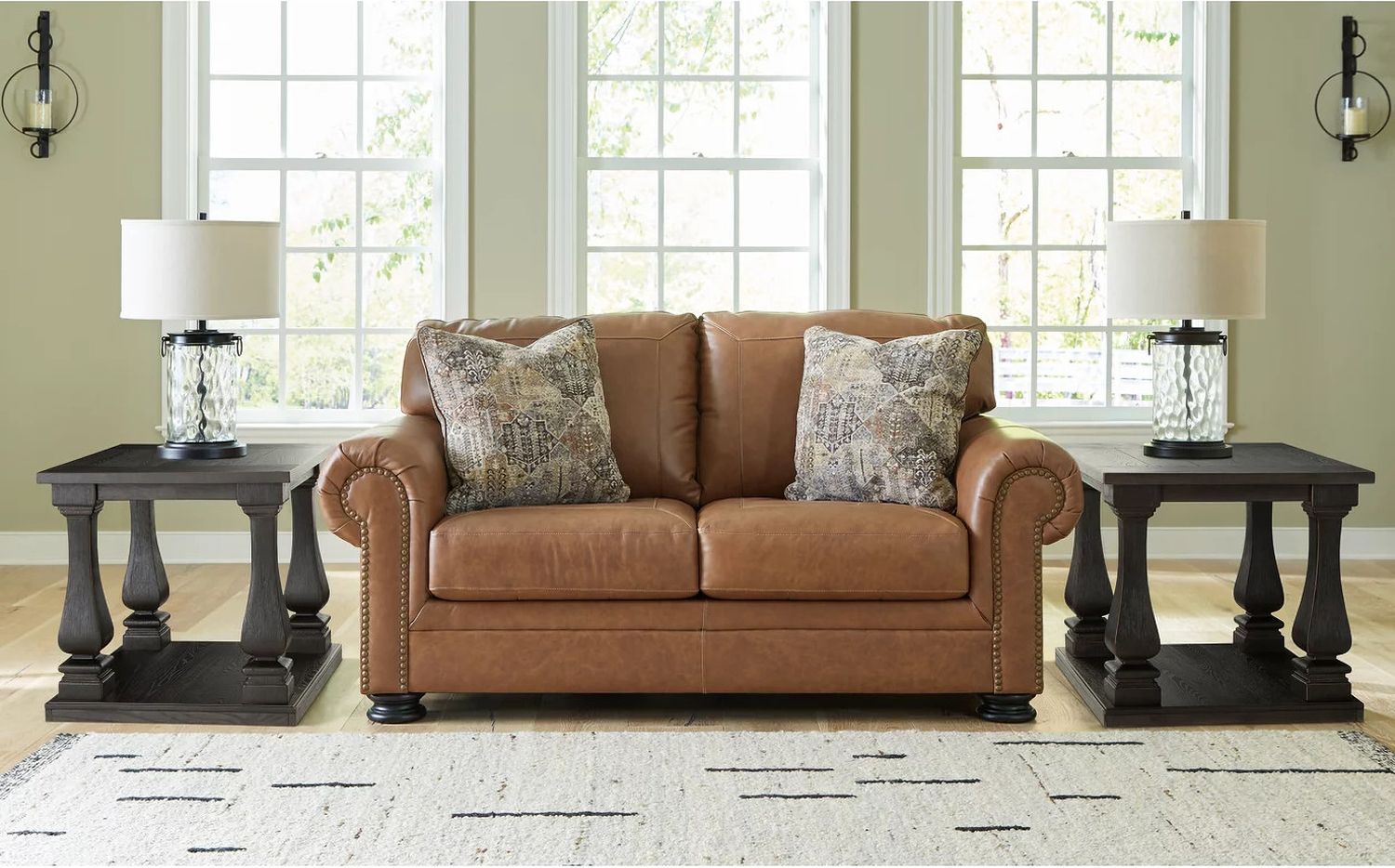 Carianna Loveseat In Caramel 5760435