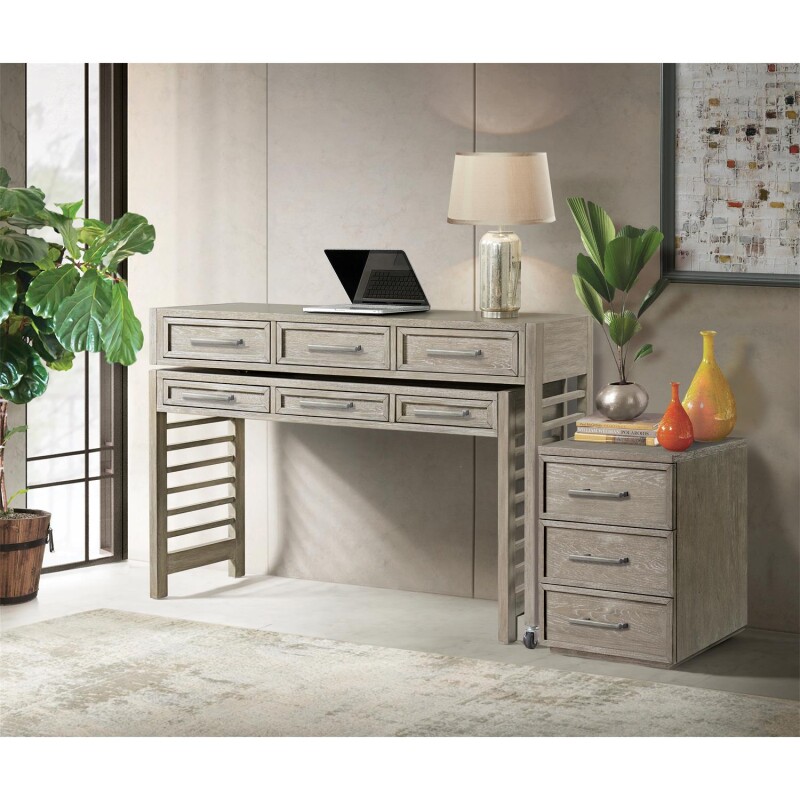 Fresh Perspectives Swivel Desk 57832