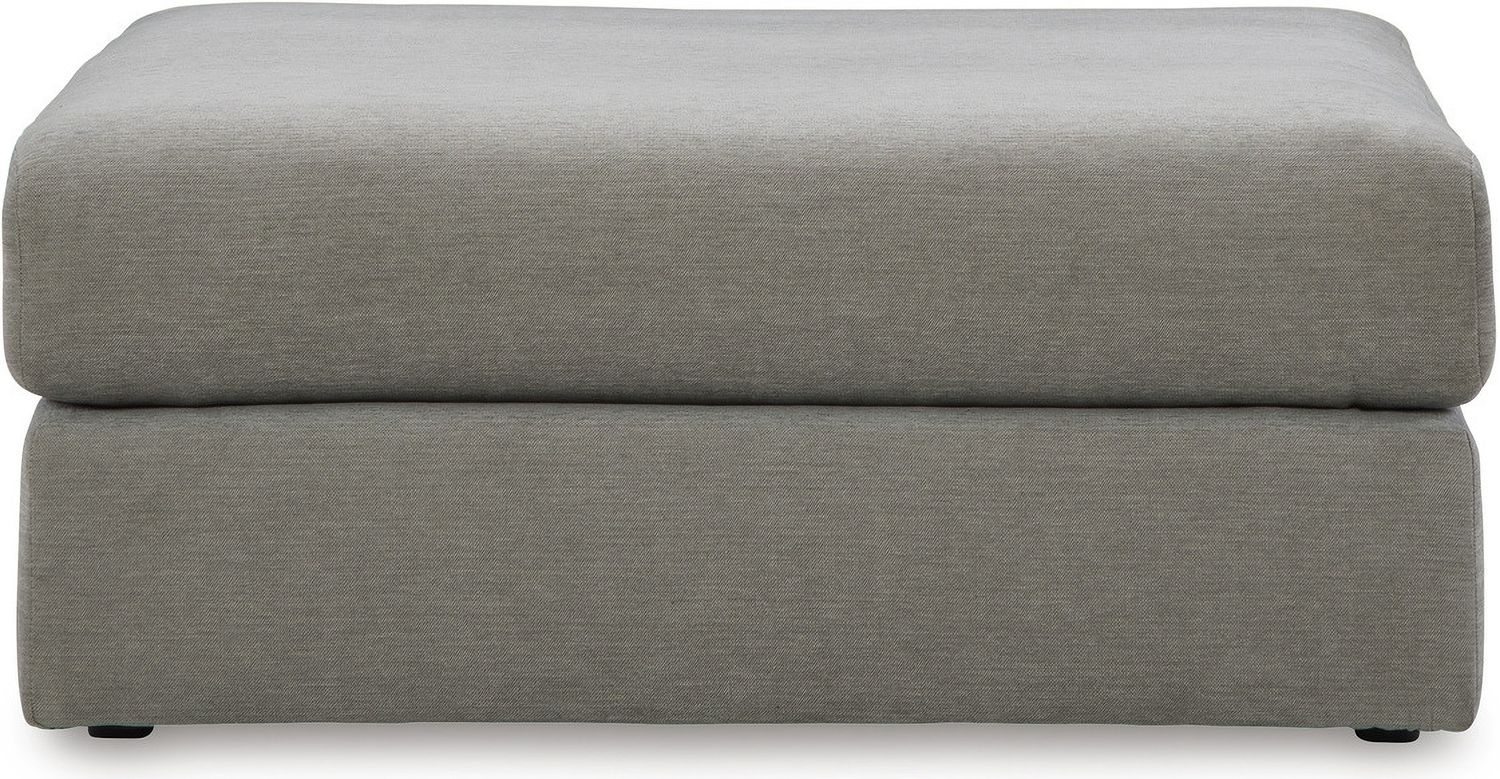 Avaliyah Oversized Accent Ottoman In Ash 5810308
