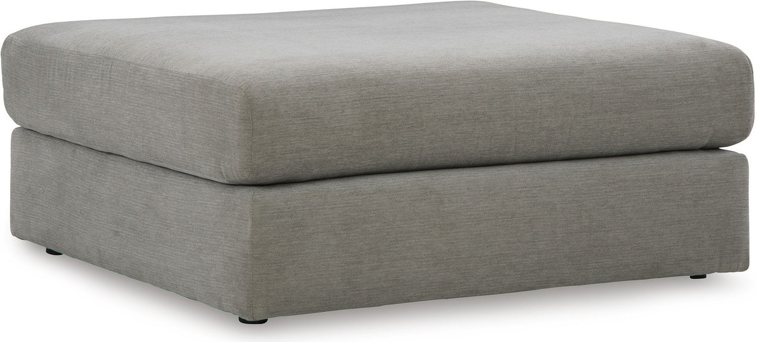 Avaliyah Oversized Accent Ottoman In Ash 5810308