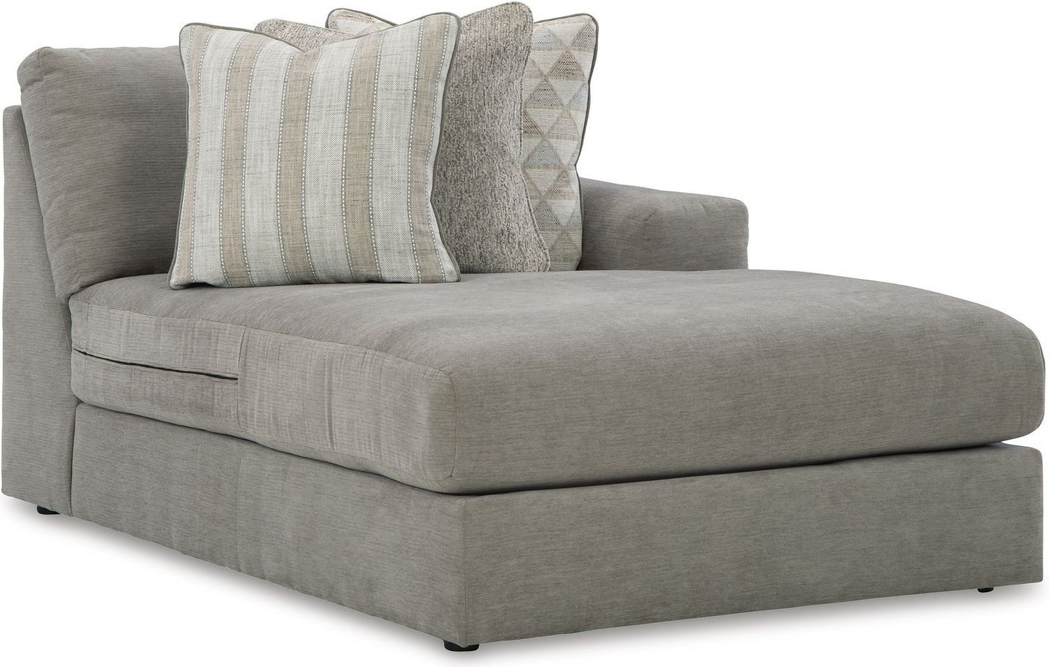 Avaliyah 4-Piece Double Chaise Sectional In Ash 58103S11