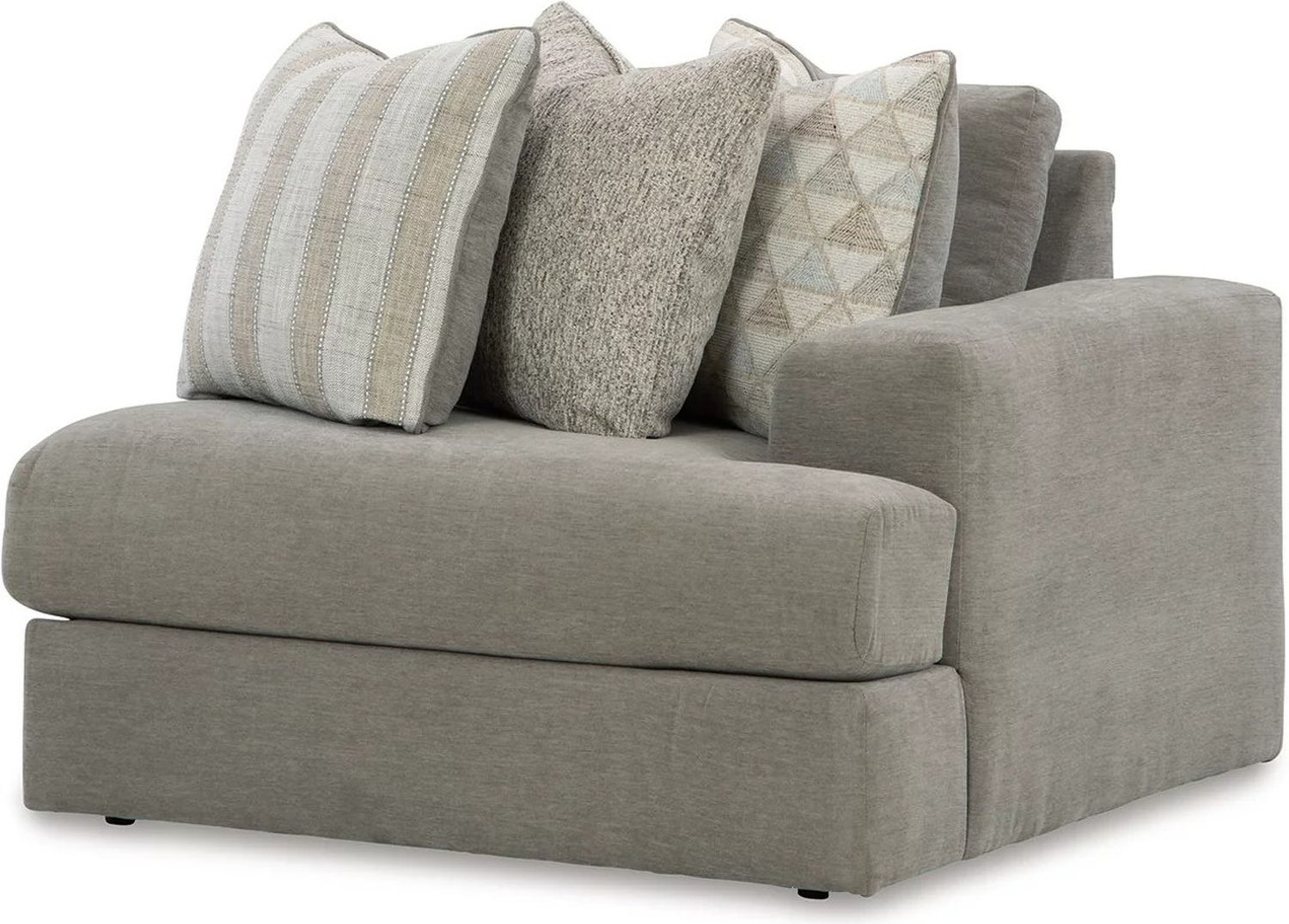 Avaliyah 3-Piece RAF Sectional With Chaise In Ash 58103S4