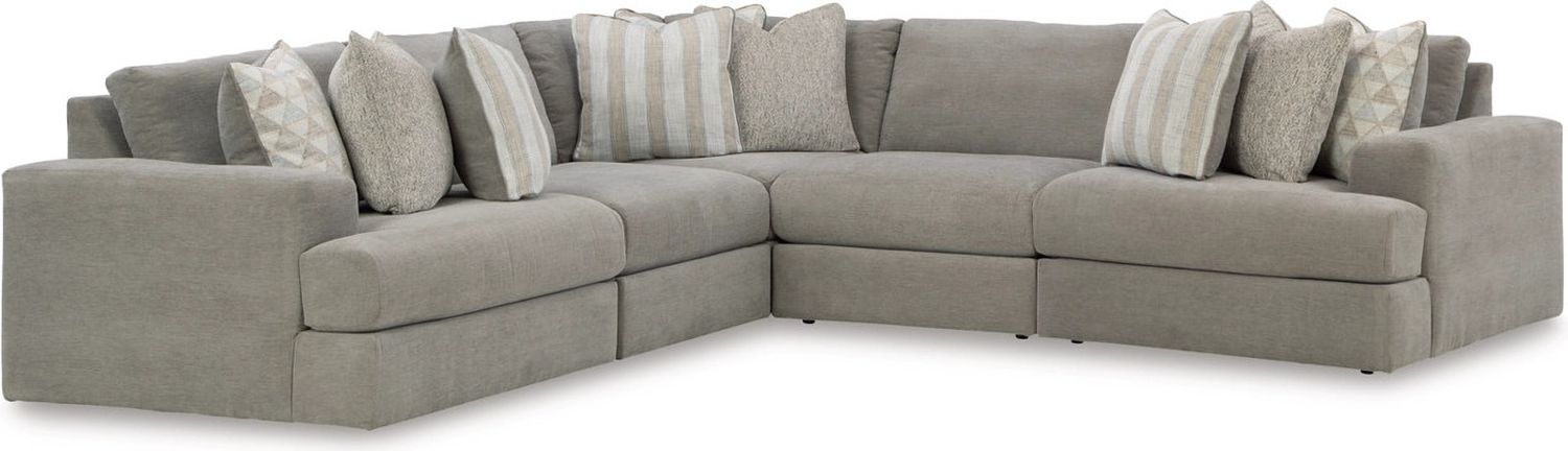 Avaliyah 5-Piece Sectional In Ash 58103S6