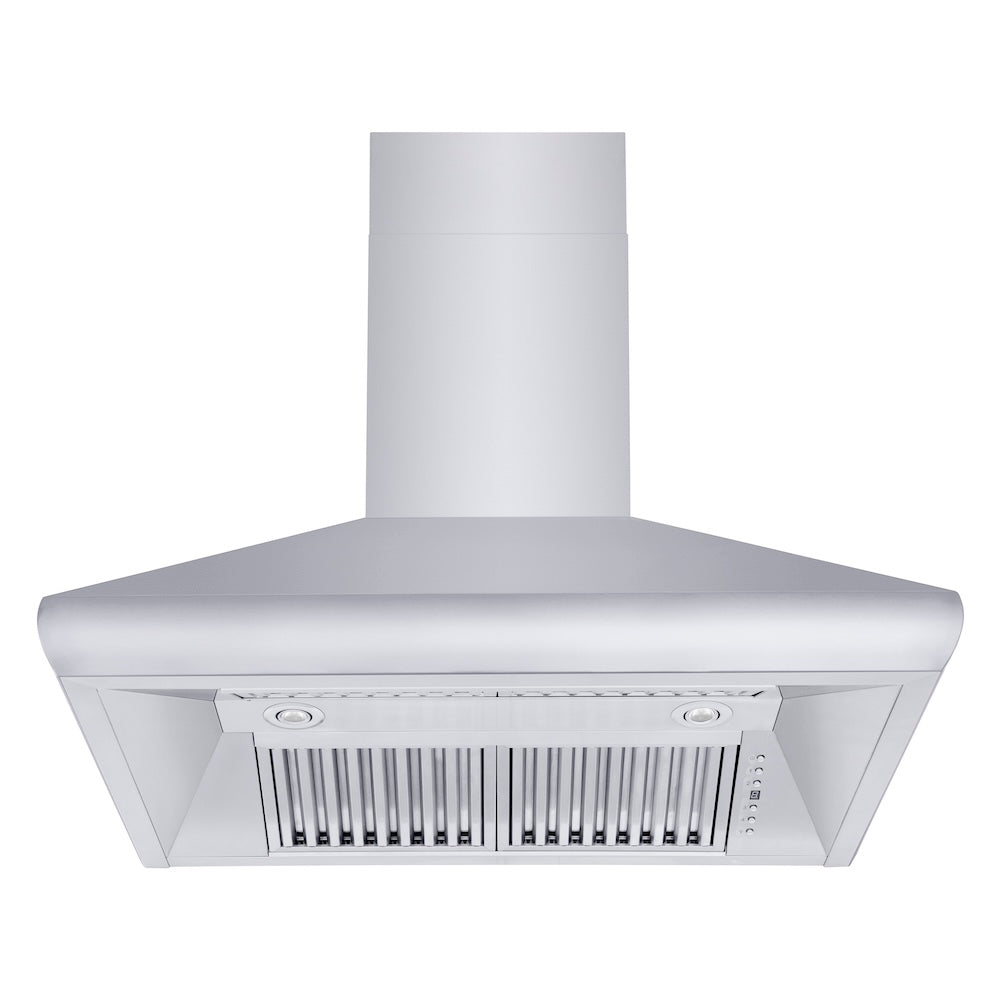 36 In. Professional Convertible Vent Wall Mount Range Hood In Stainless Steel 58736