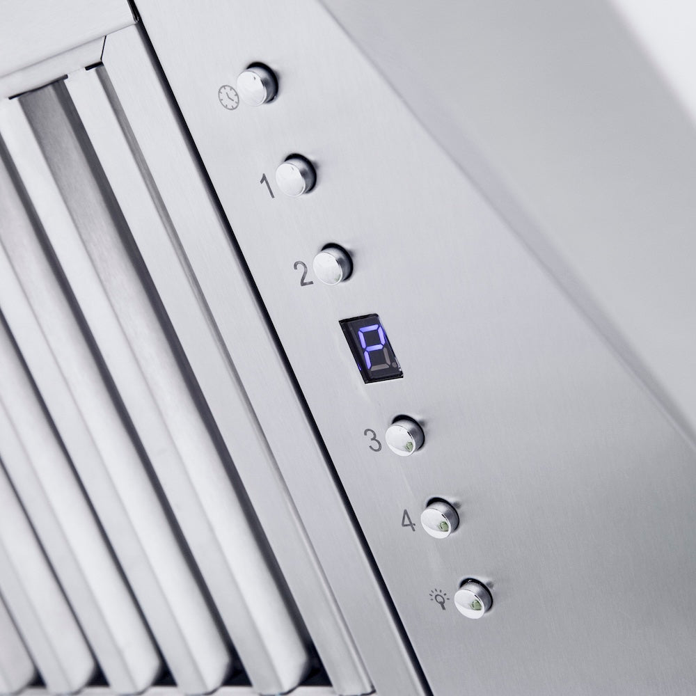 36 In. Professional Convertible Vent Wall Mount Range Hood In Stainless Steel 58736
