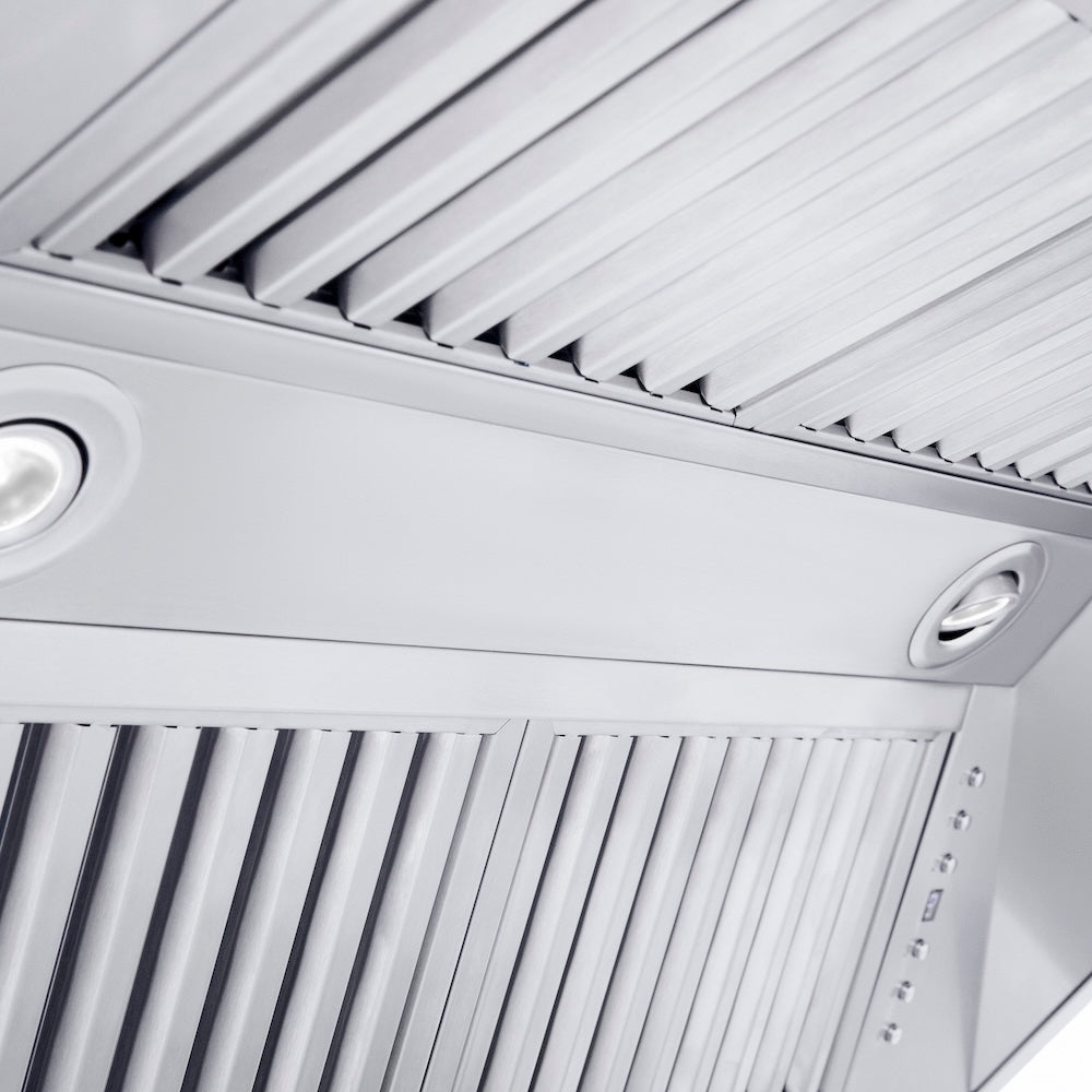 36 In. Professional Convertible Vent Wall Mount Range Hood In Stainless Steel 58736