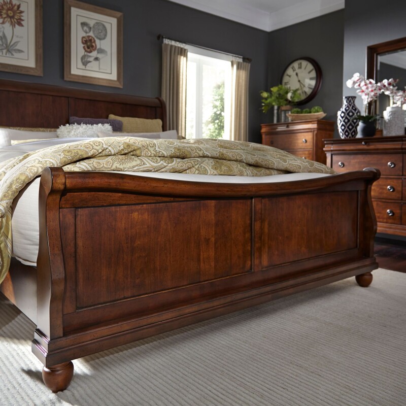 Rustic Traditions King Sleigh Footboard 589BR22F