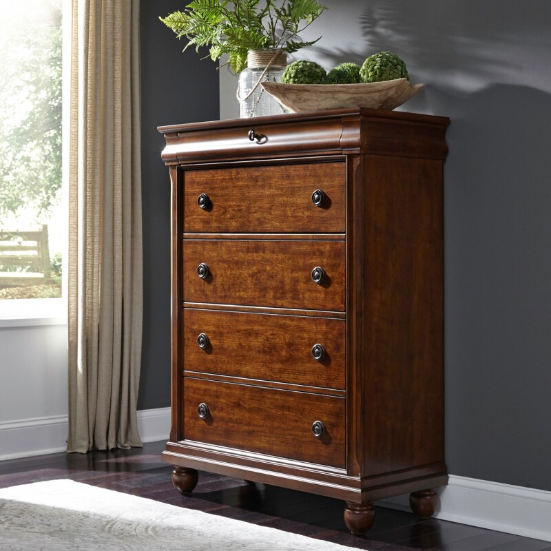 Rustic Traditions 5 Drawer Chest 589BR41