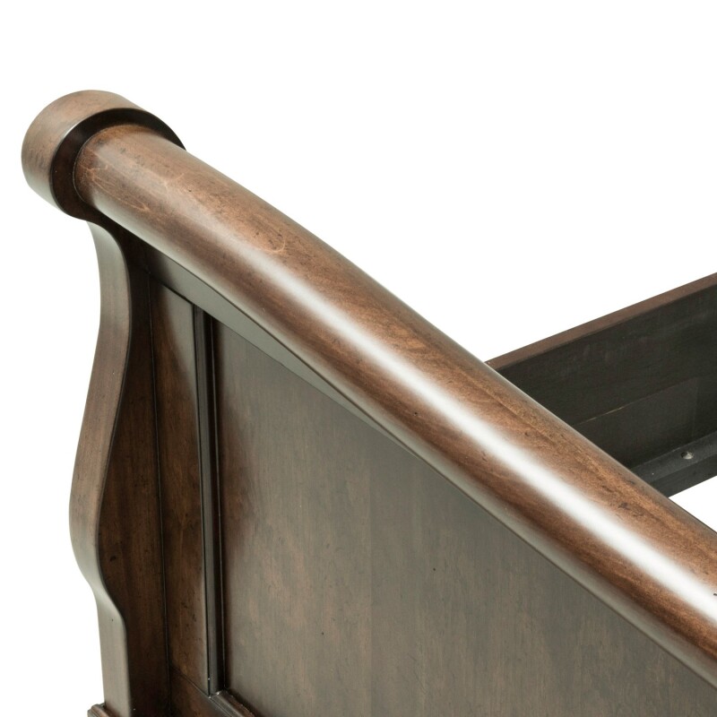 Rustic Traditions King California Sleigh Bed 589BRKCS