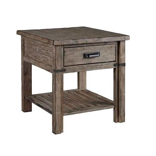 Foundry Drawer End Table 59022